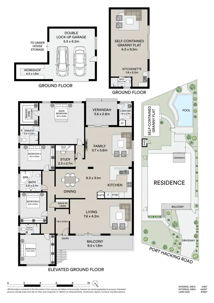 Floorplan of Homely house listing, 79 Port Hacking Road, Sylvania NSW 2224