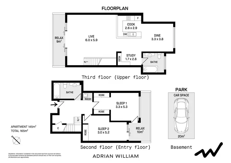 Floorplan of Homely apartment listing, 23/159 Princes Highway, St Peters NSW 2044