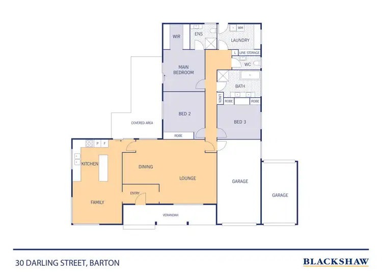 Floorplan of Homely house listing, 30 Darling Street, Barton ACT 2600