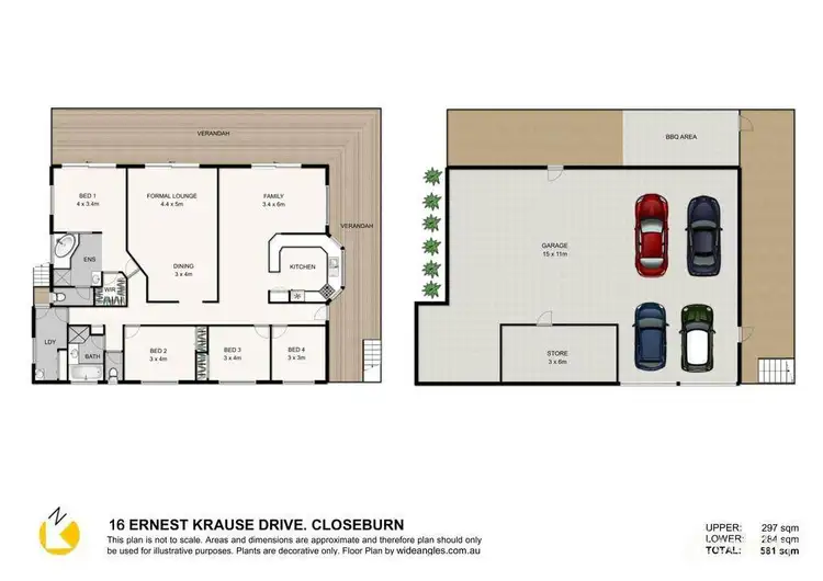 Floorplan of Homely rural property listing, 16 Ernest Krause Drive, Closeburn QLD 4520