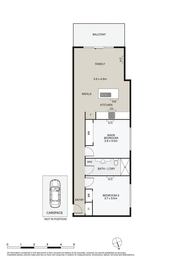 Floorplan of Homely apartment listing, 8/1422 Centre Road, Clayton South VIC 3169