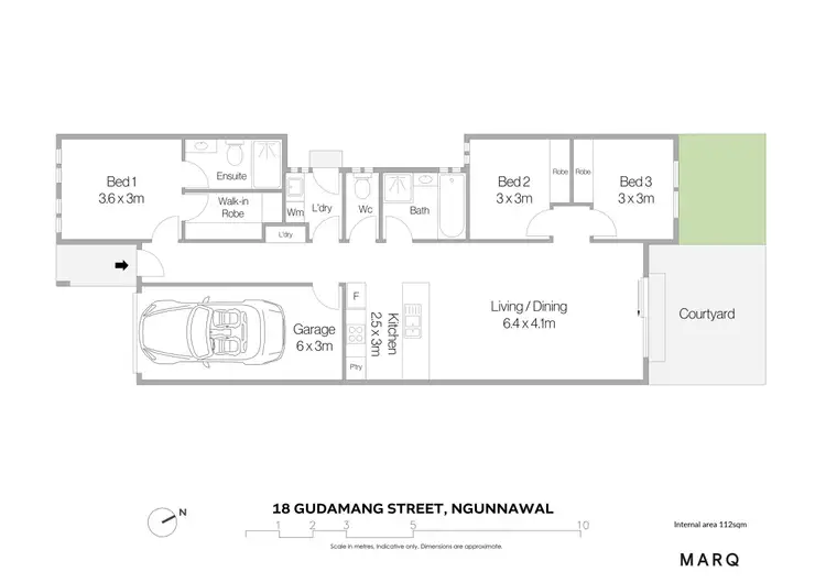 Floorplan of Homely house listing, 18 Gudamang Street, Ngunnawal ACT 2913