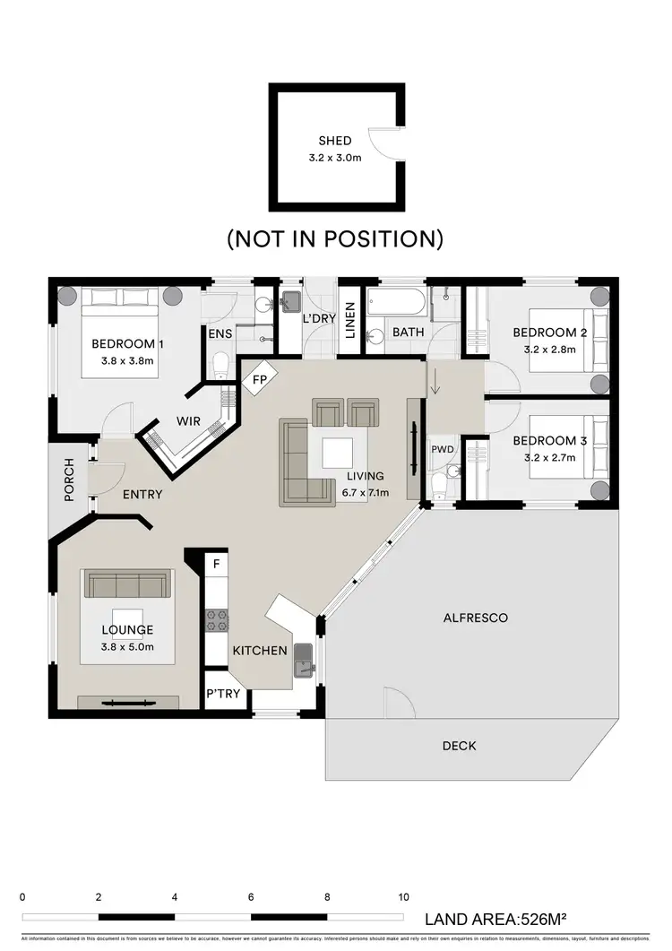 Floorplan of Homely house listing, 26 Windarra Grove, Jan Juc VIC 3228