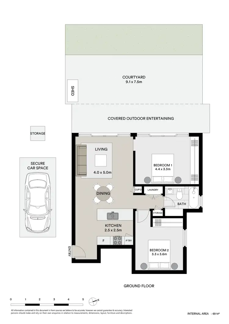 Floorplan of Homely apartment listing, G05N/1 Lardelli Drive, Ryde NSW 2112