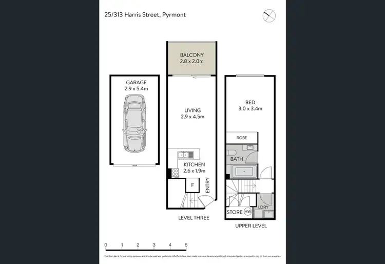 Floorplan of Homely apartment listing, 25/313 Harris Street, Pyrmont NSW 2009