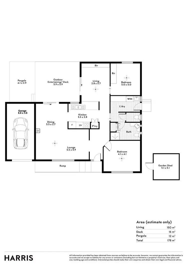 Floorplan of Homely unit listing, 345/1-27 Maude Street, Encounter Bay SA 5211