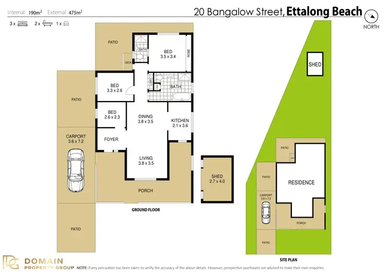 Floorplan of Homely house listing, 20 Bangalow Street, Ettalong Beach NSW 2257