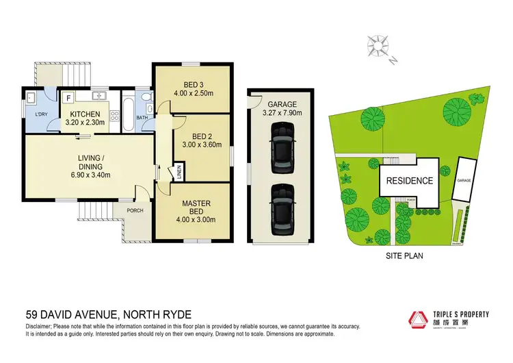 Floorplan of Homely house listing, 59 David Avenue, North Ryde NSW 2113