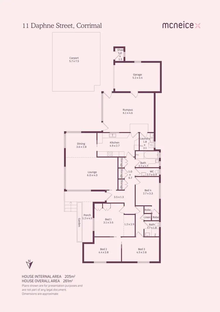 Floorplan of Homely house listing, 11 Daphne Street, Corrimal NSW 2518