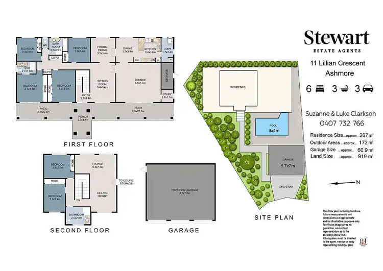 Floorplan of Homely house listing, 11 Lillian Crescent, Ashmore QLD 4214