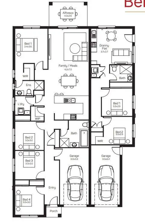 Floorplan of Homely house listing, Address available on request