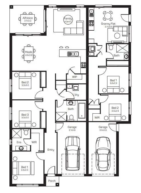 Floorplan of Homely house listing, Address available on request