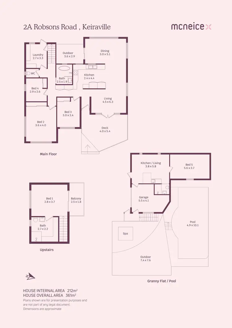 Floorplan of Homely house listing, 2a Robsons Road, Keiraville NSW 2500