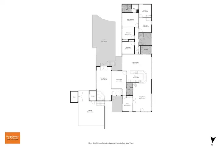 Floorplan of Homely house listing, 7 Johnson Place, Queanbeyan NSW 2620