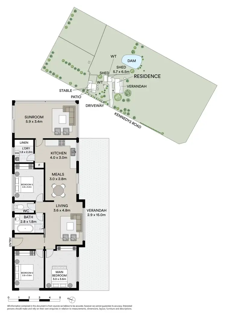 Floorplan of Homely house listing, 14 Kennedys Road, Smythes Creek VIC 3351