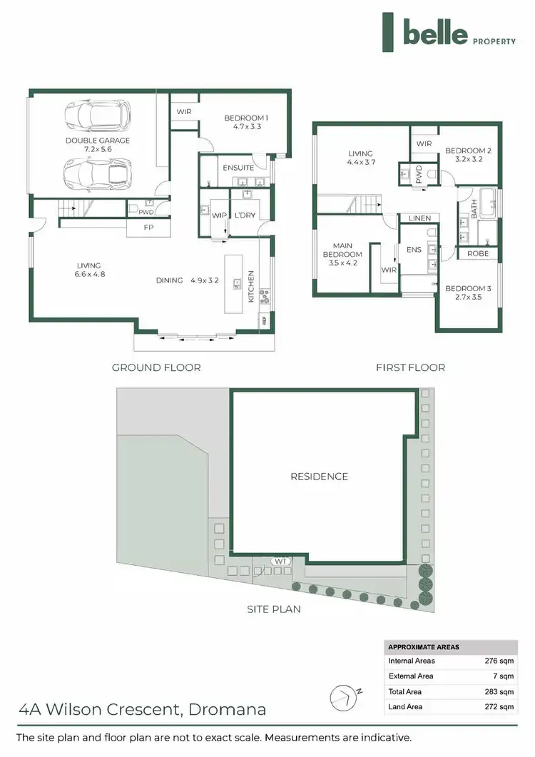 Floorplan of Homely townhouse listing, 4a Wilson Crescent, Dromana VIC 3936