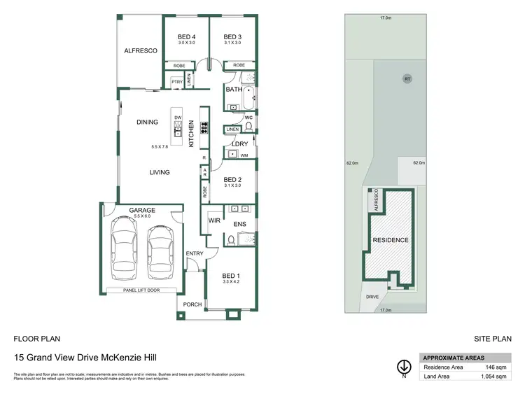 Floorplan of Homely house listing, 15 Grand View Drive, Mckenzie Hill VIC 3451