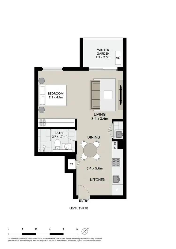 Floorplan of Homely unit listing, 340B/64 River Road, Ermington NSW 2115