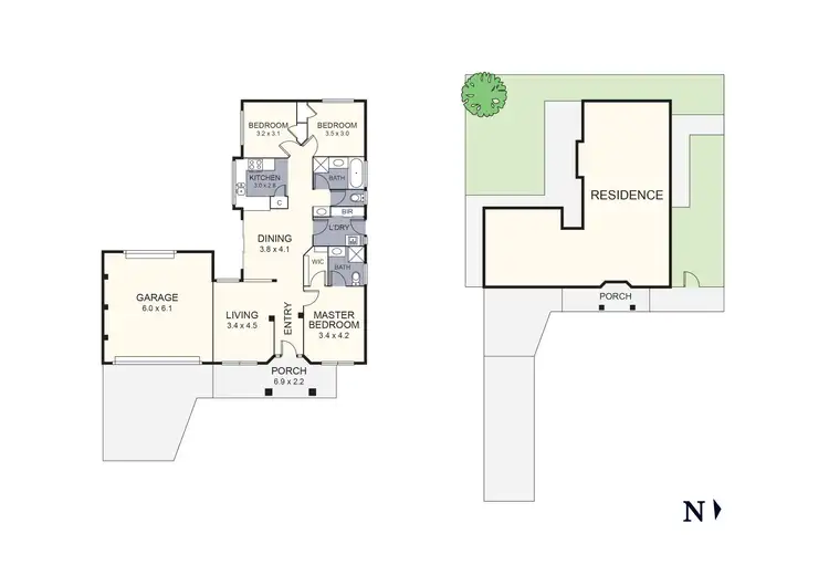 Floorplan of Homely house listing, 3/186 Dorset Road, Croydon VIC 3136