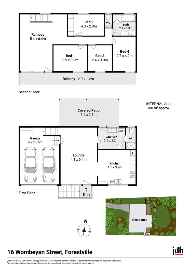 Floorplan of Homely house listing, 16 Wombeyan Street, Forestville NSW 2087