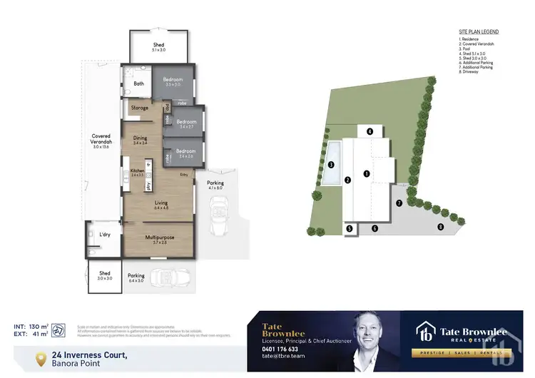 Floorplan of Homely house listing, 24 Inverness Court, Banora Point NSW 2486