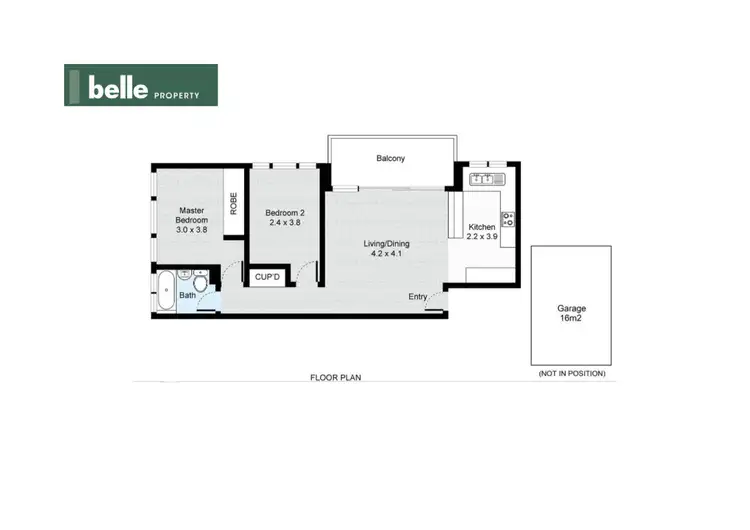 Floorplan of Homely apartment listing, 6/5 Alfred Street, Rozelle NSW 2039
