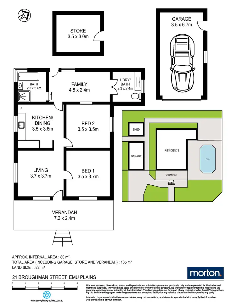 Floorplan of Homely house listing, 21 Brougham Street, Emu Plains NSW 2750