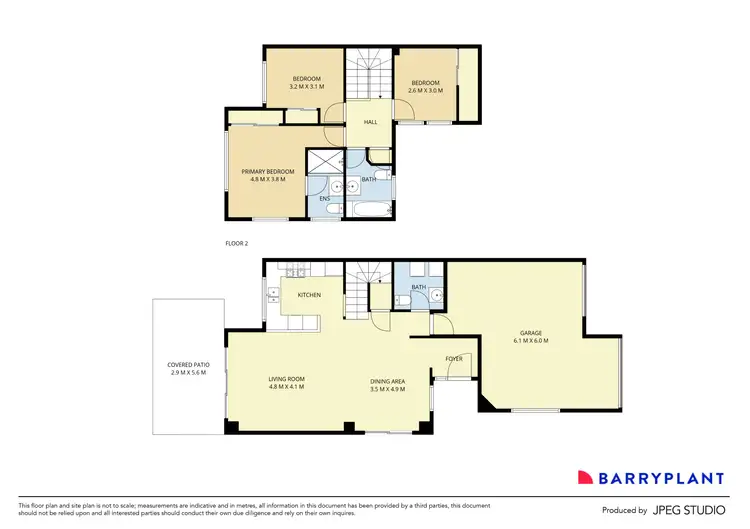Floorplan of Homely townhouse listing, 33/553-555 Melton Highway, Sydenham VIC 3037