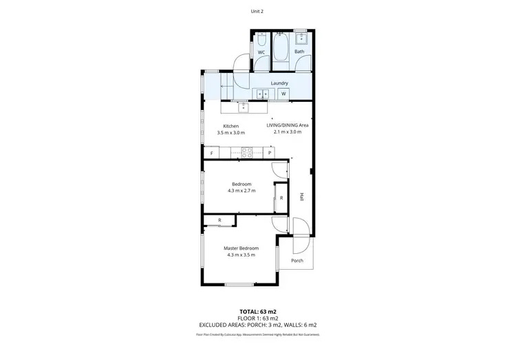 Floorplan of Homely block of units listing, 22 Melton Terrace, Townsville City QLD 4810