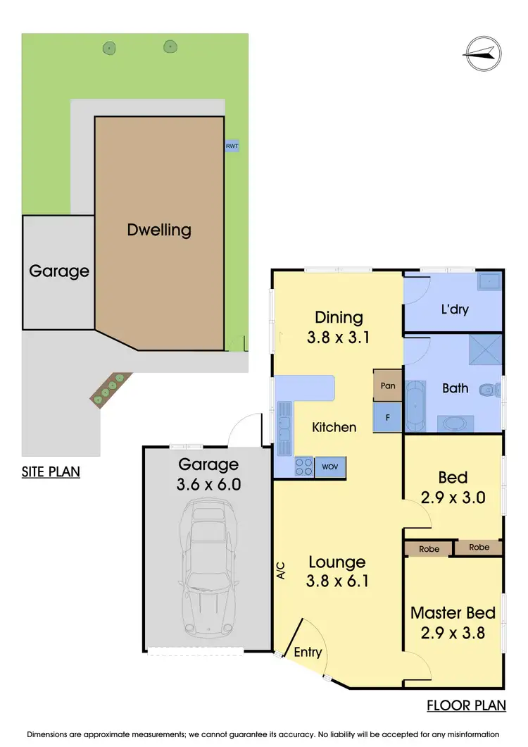 Floorplan of Homely unit listing, 2/5 Farrant Court, Altona Meadows VIC 3028