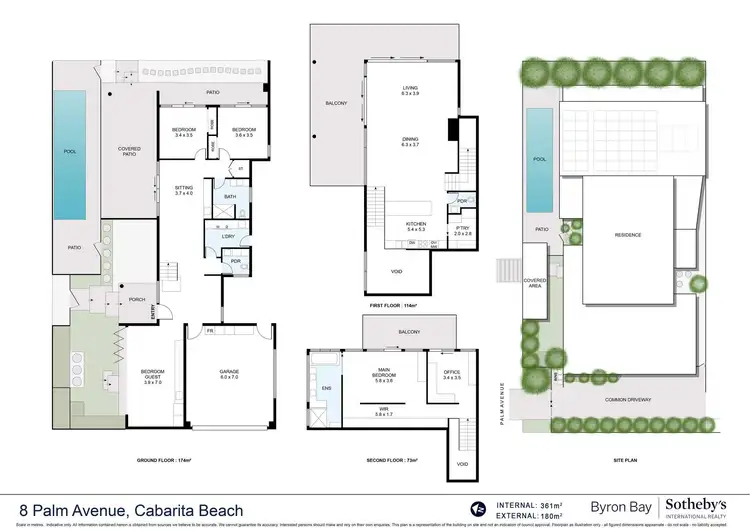 Floorplan of Homely house listing, 8 Palm Avenue, Cabarita Beach NSW 2488
