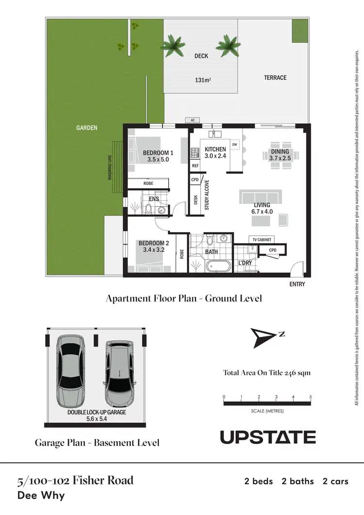 Floorplan of Homely unit listing, 5/100-102 Fisher Road, Dee Why NSW 2099