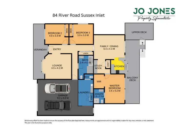Floorplan of Homely house listing, 84 River Road, Sussex Inlet NSW 2540