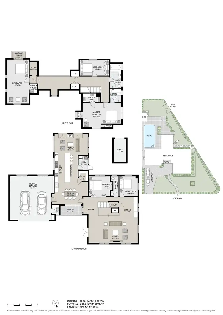 Floorplan of Homely house listing, 36 Glenarvon Street, Strathfield NSW 2135