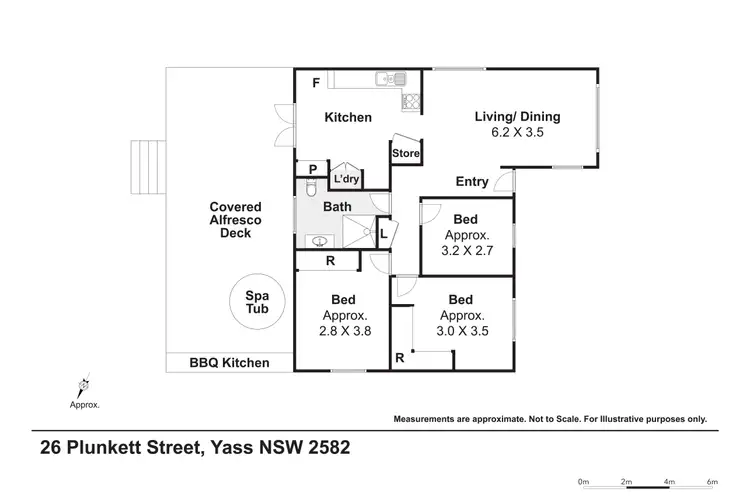 Floorplan of Homely house listing, 26 Plunkett Street, Yass NSW 2582