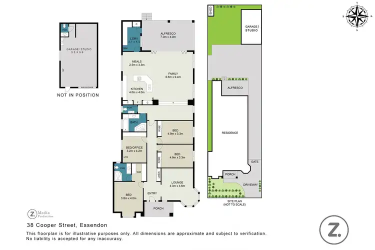 Floorplan of Homely house listing, 38 Cooper Street, Essendon VIC 3040