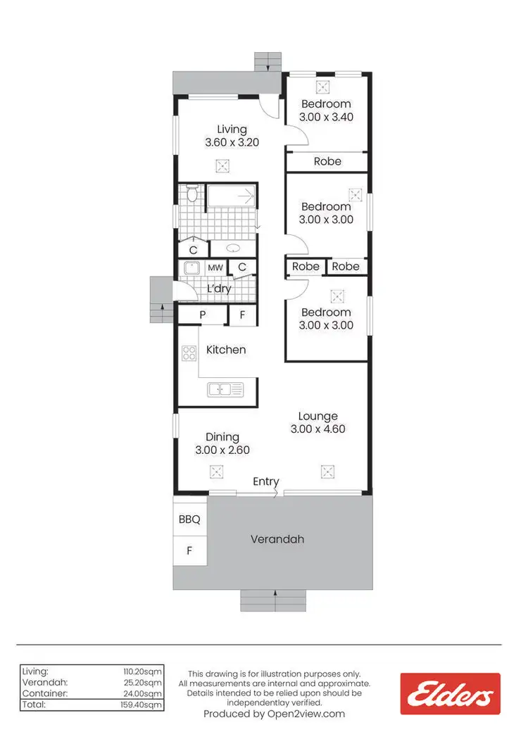 Floorplan of Homely rural property listing, Lot 134 Barrier Highway, Hallett SA 5419