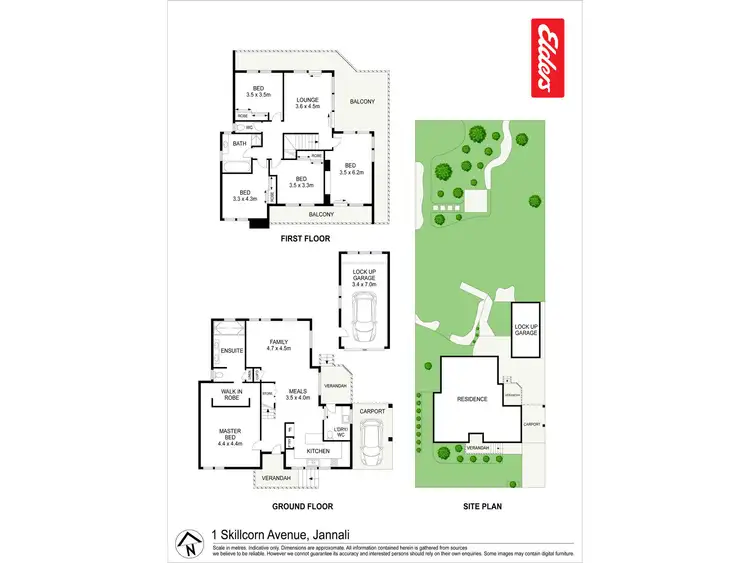 Floorplan of Homely house listing, 1 Skillcorn Avenue, Jannali NSW 2226