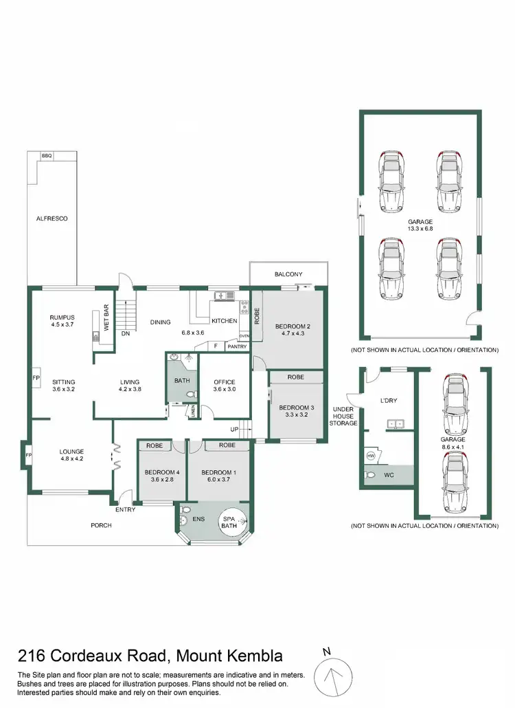 Floorplan of Homely house listing, 216 Cordeaux Road, Mount Kembla NSW 2526