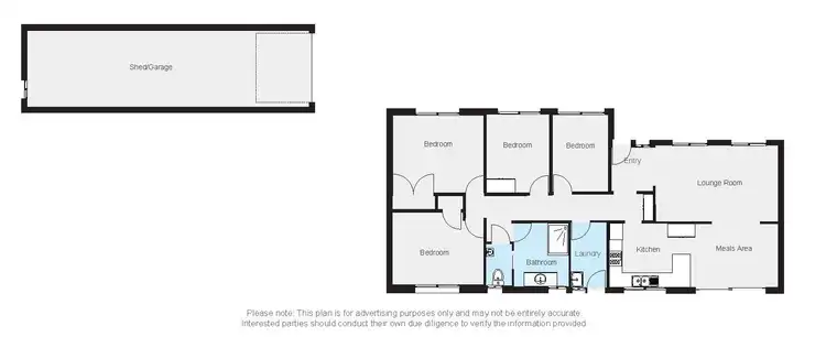 Floorplan of Homely house listing, 311 Parkland Crescent, Lavington NSW 2641