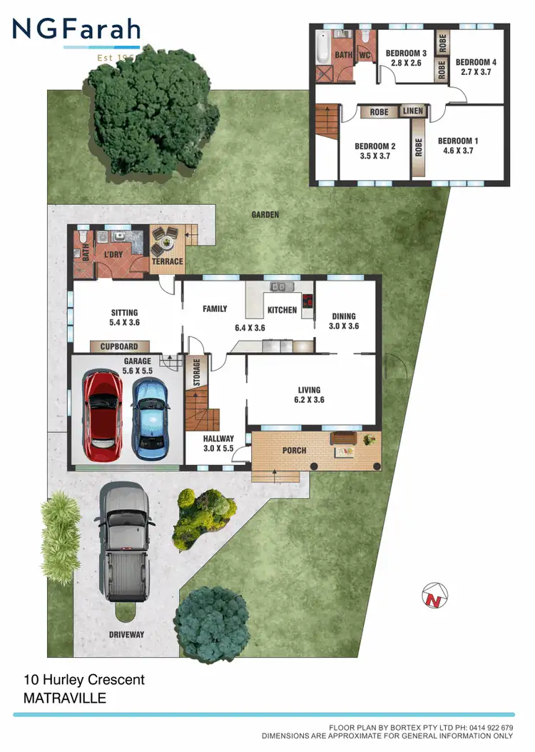 Floorplan of Homely house listing, 10 Hurley Crescent, Matraville NSW 2036