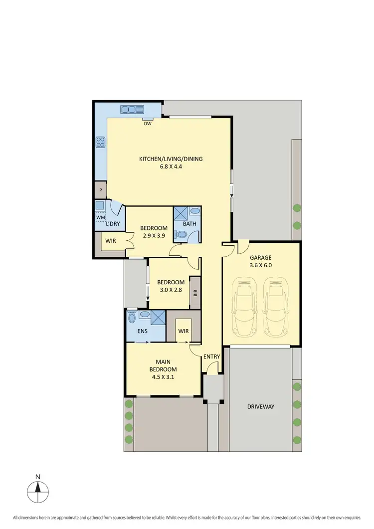 Floorplan of Homely house listing, 1A First Avenue, Craigieburn VIC 3064