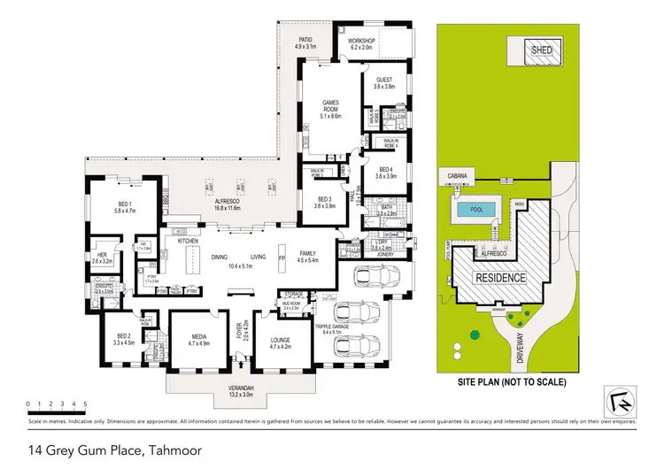 Floorplan of Homely house listing, 14 Grey Gum Place, Tahmoor NSW 2573