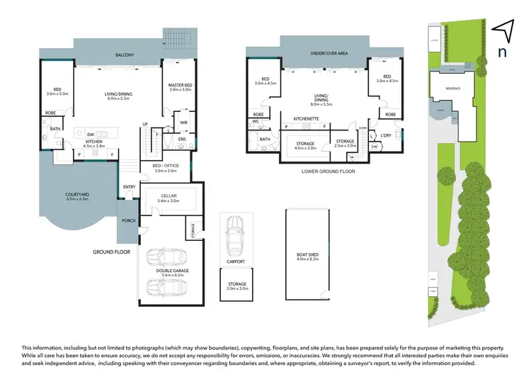 Floorplan of Homely house listing, 32 Skye Point Road, Coal Point NSW 2283
