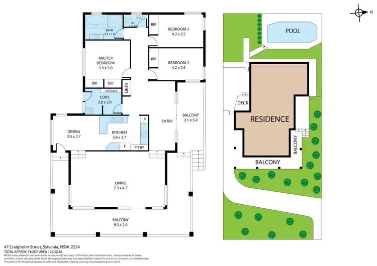Floorplan of Homely house listing, 47 Craigholm Street, Sylvania NSW 2224