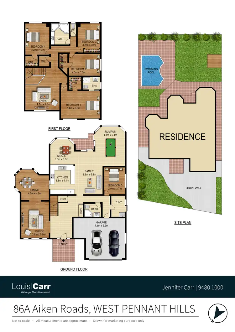 Floorplan of Homely house listing, 86A Aiken Road, West Pennant Hills NSW 2125