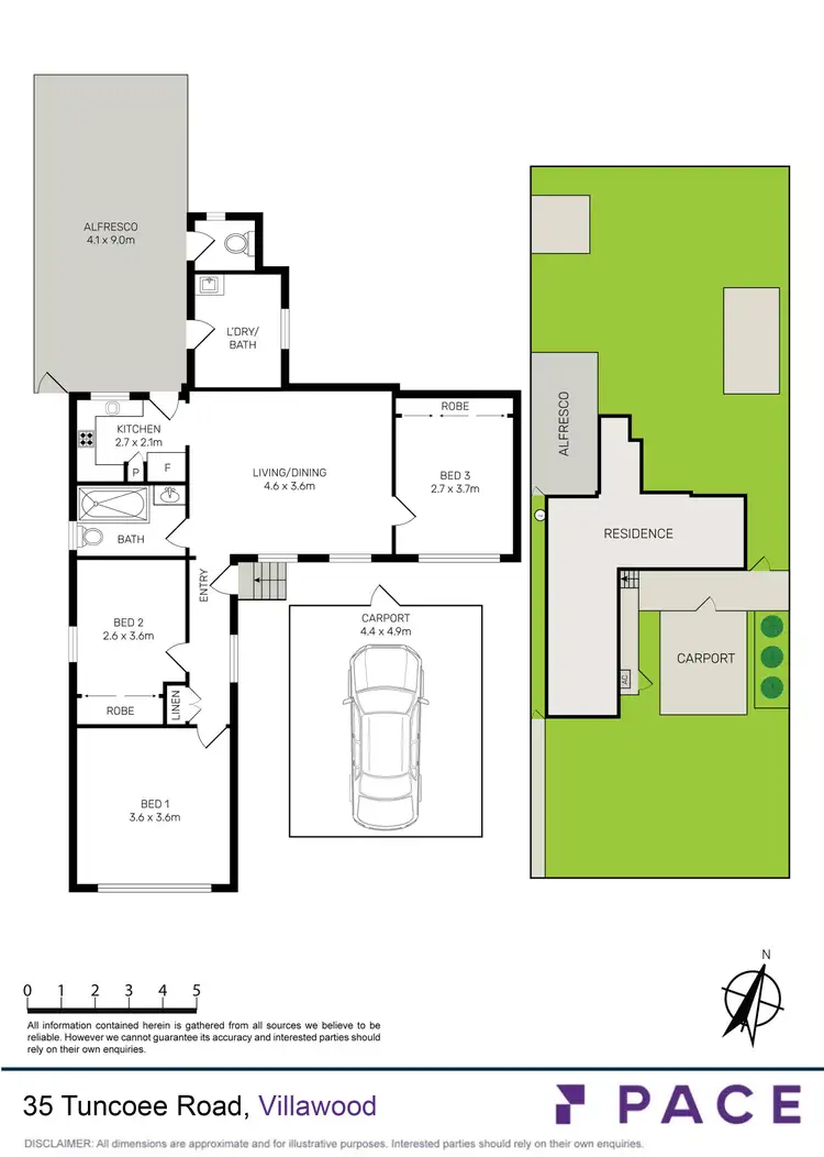 Floorplan of Homely house listing, 35 Tuncoee Road, Villawood NSW 2163