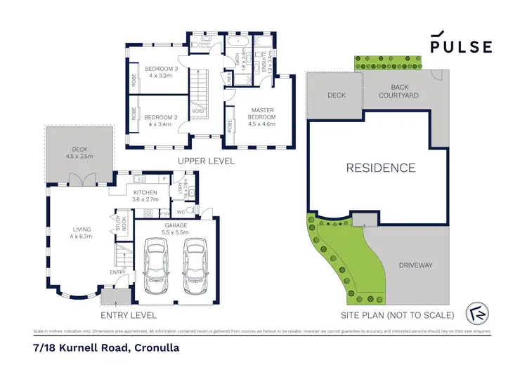 Floorplan of Homely townhouse listing, 7/18-22 Kurnell Road, Cronulla NSW 2230