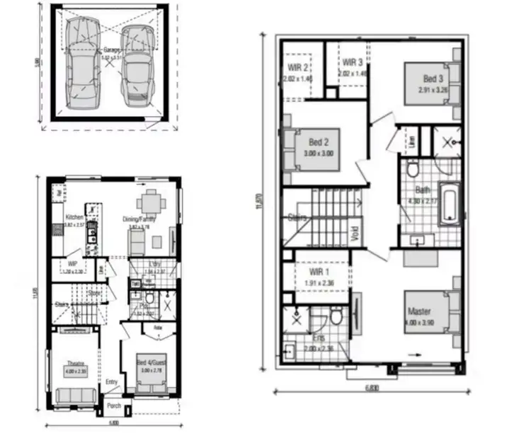 Floorplan of Homely house listing, Lot 4619 Menangle Park Road, Menangle Park NSW 2563