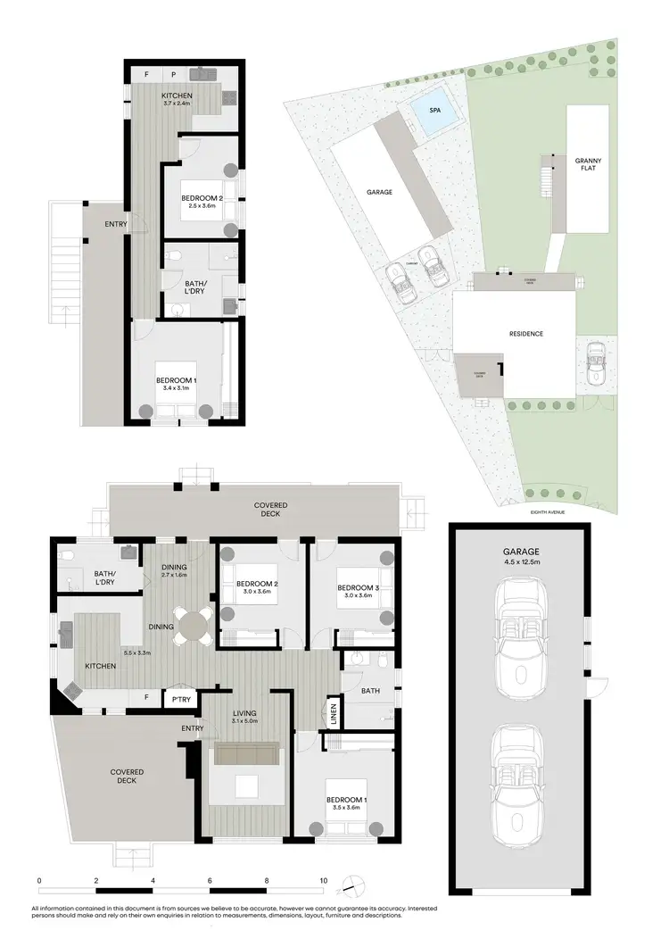 Floorplan of Homely house listing, 46 & 46A Eighth Avenue, Seven Hills NSW 2147